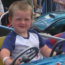Alex, 3.5 years old at fair